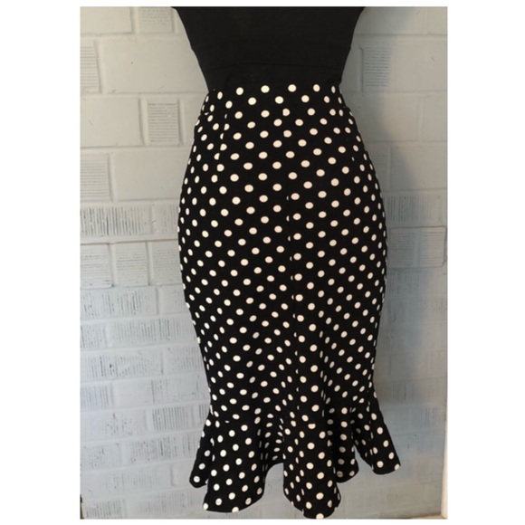 Miusol Dresses & Skirts - 💐NWT Miusol Retro Style Polka Dot Skirt